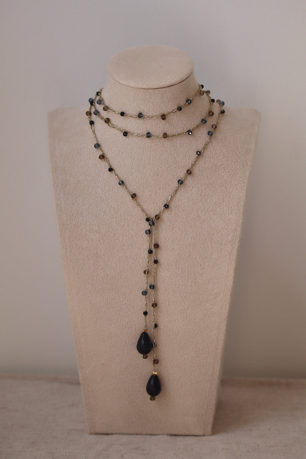 Collar Lágrima Azul