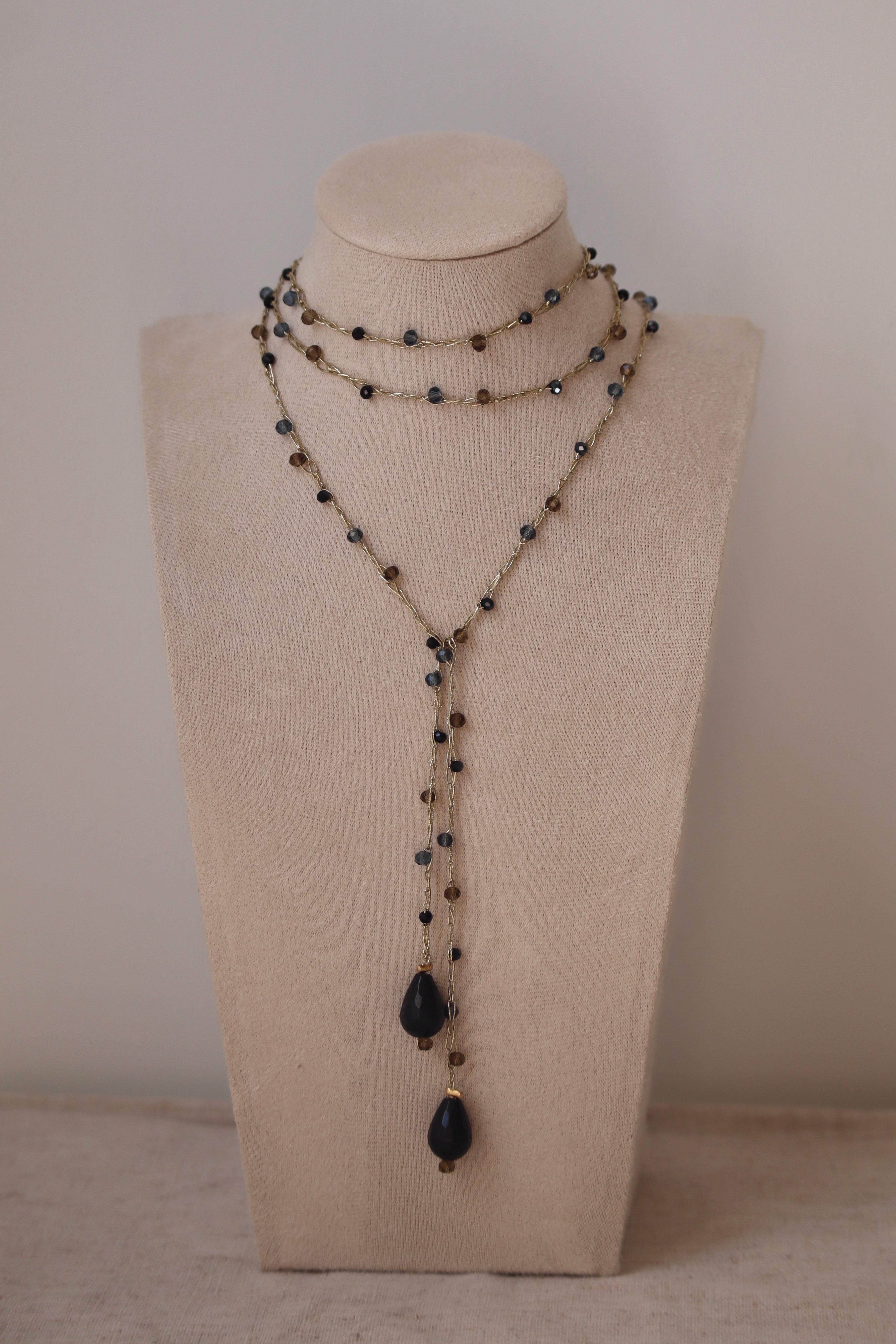 Collar Lágrima Azul