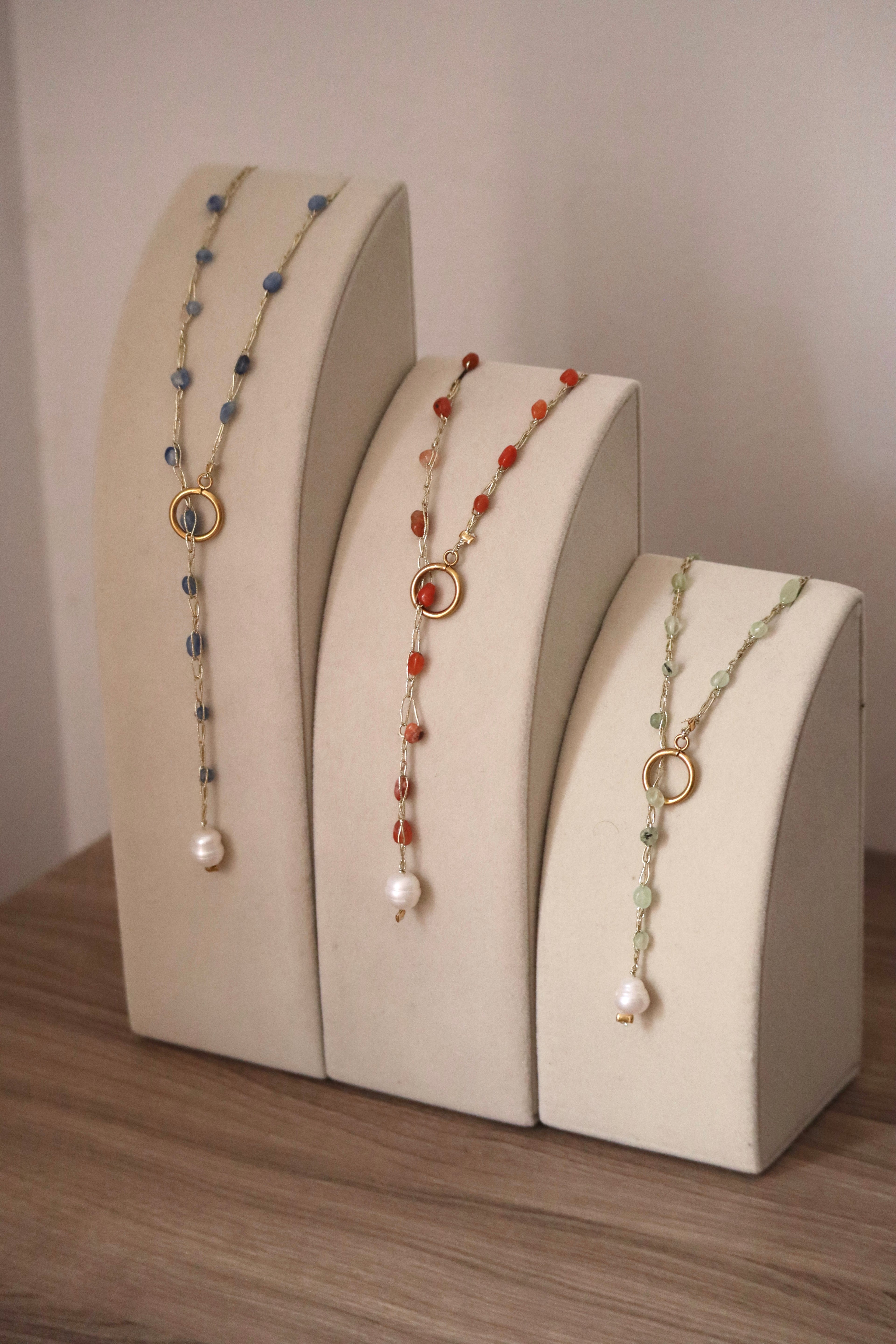 Collar Perla Azul