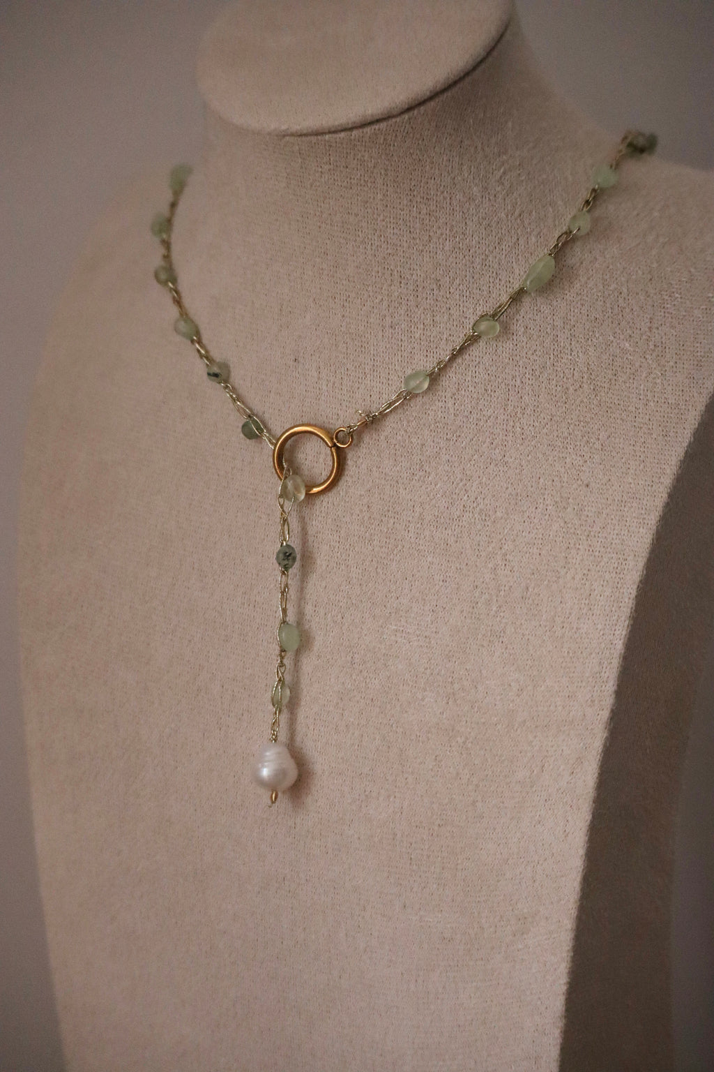 Collar Perla Verde