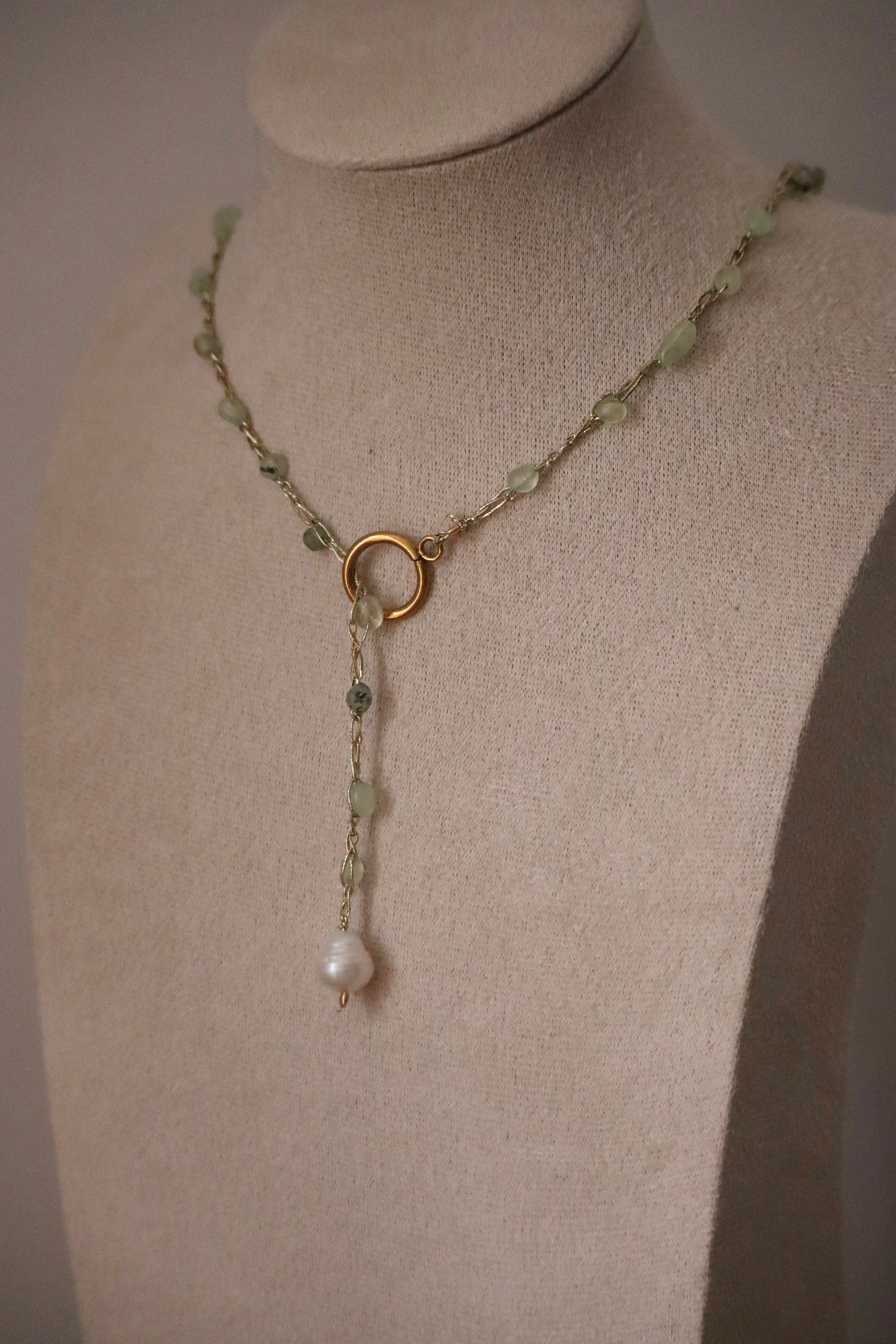 Collar Perla Verde