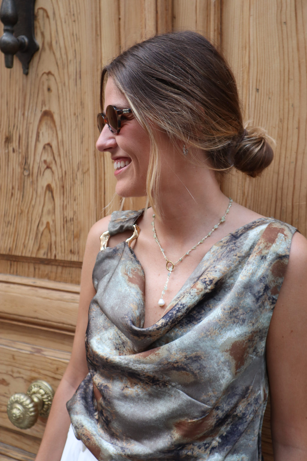 Collar Perla Verde