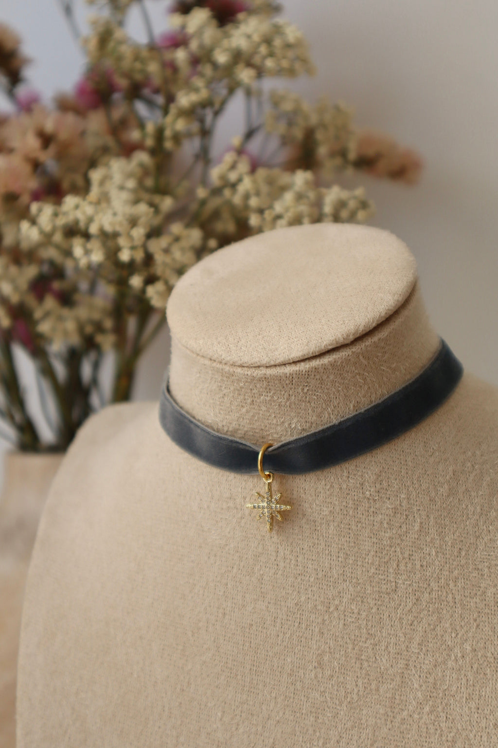 Choker Estrella Azul