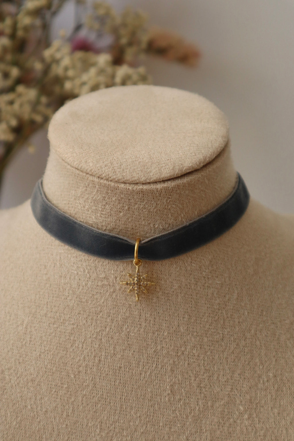Choker Estrella Azul